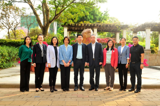 华和资本一行来beat365官网洽谈合作